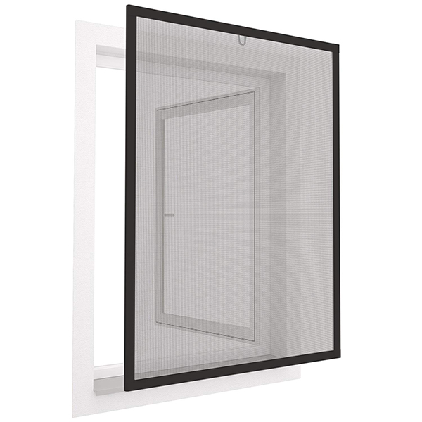 Wholesale Aluminum profile mosquito net screen window with fiberglass ...